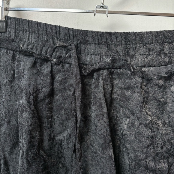 Zara maxi textured elastic skirt with drawstring detailing - Picture 4 of 4